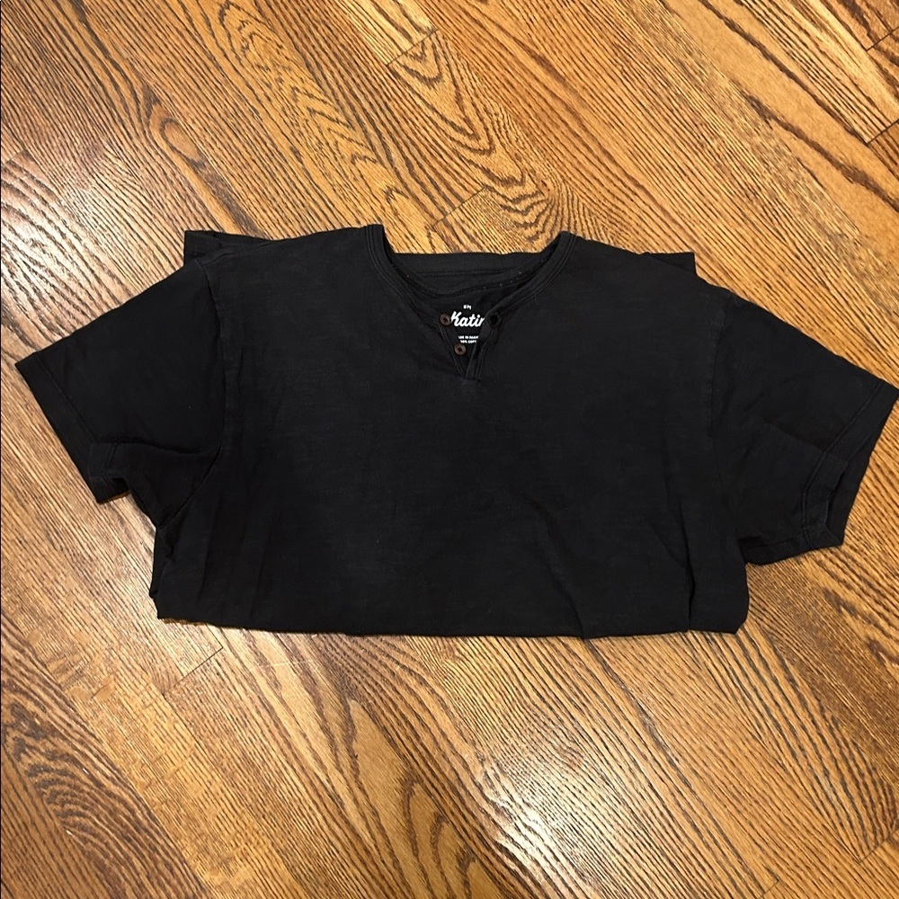 Katin Charcoal Henley Shirt